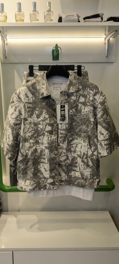 sky ensemble white grey