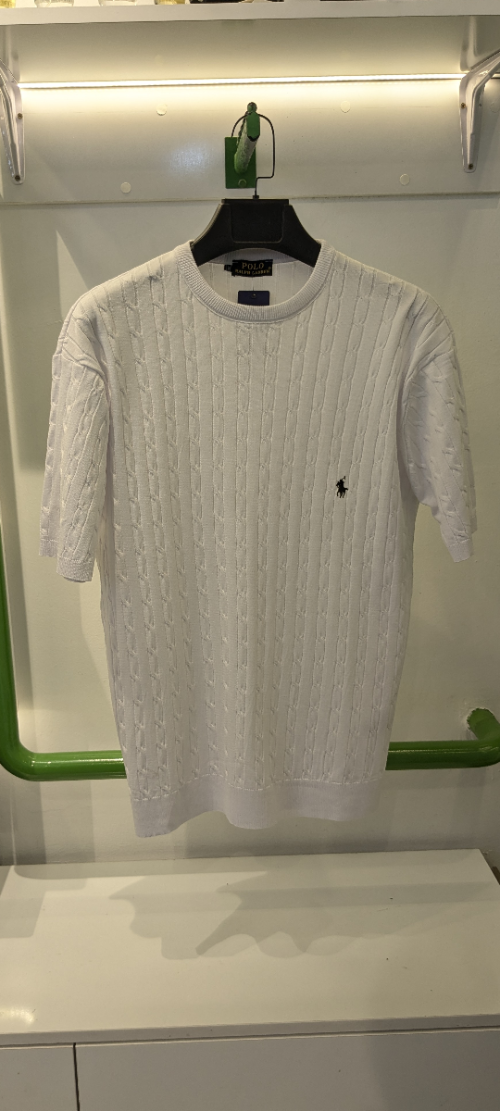polo simple white