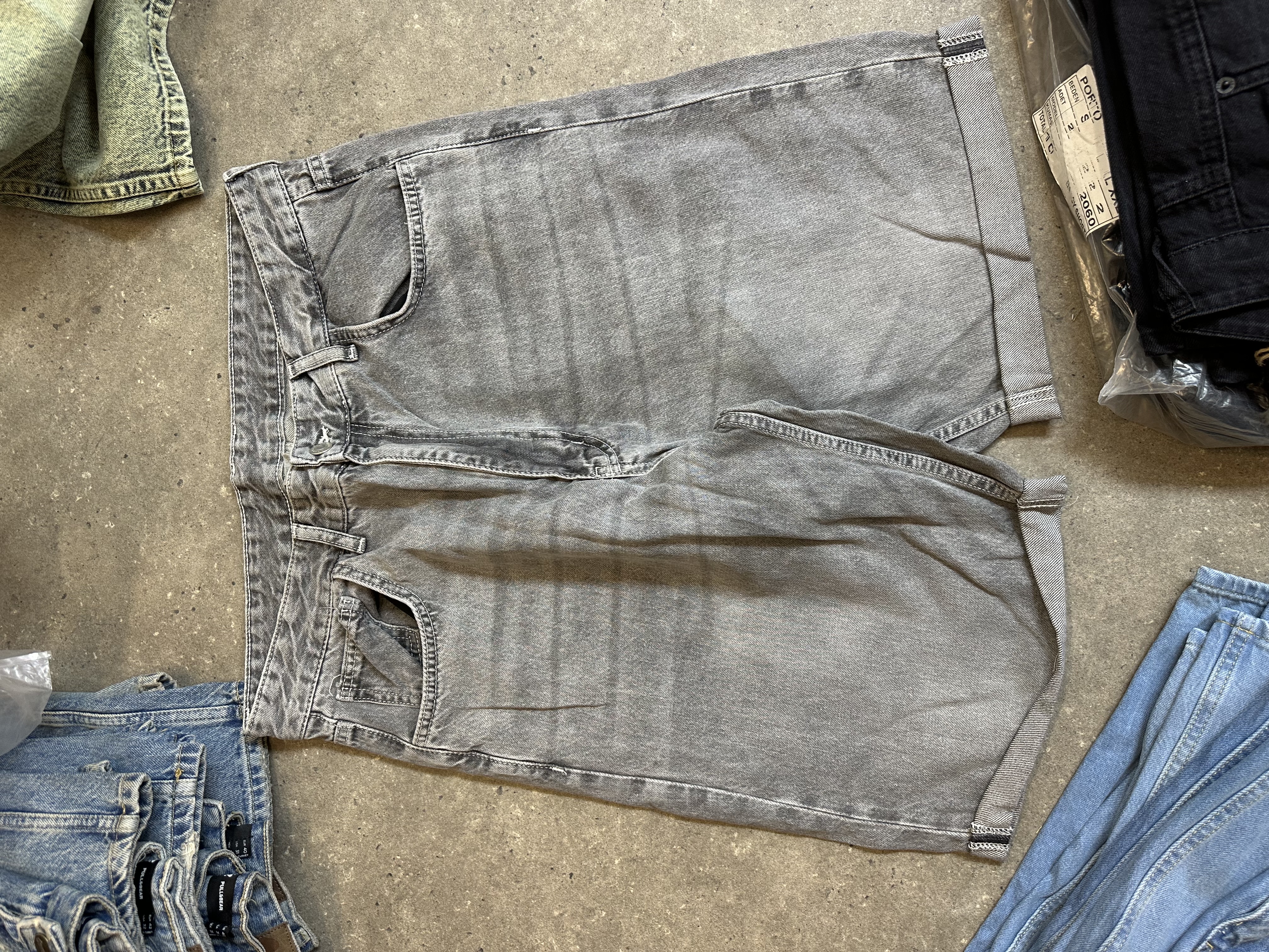 Short pull&bear gris clear