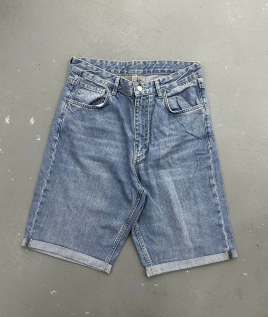 Short jean bleu pull&bear